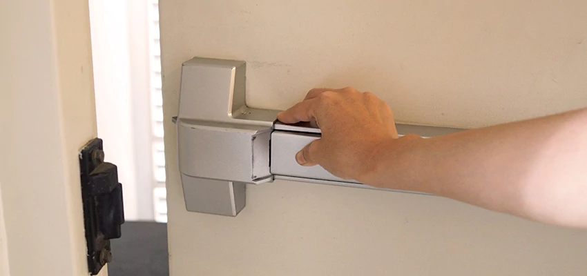 Roller Gate Panic Bar Installation in Davis, California